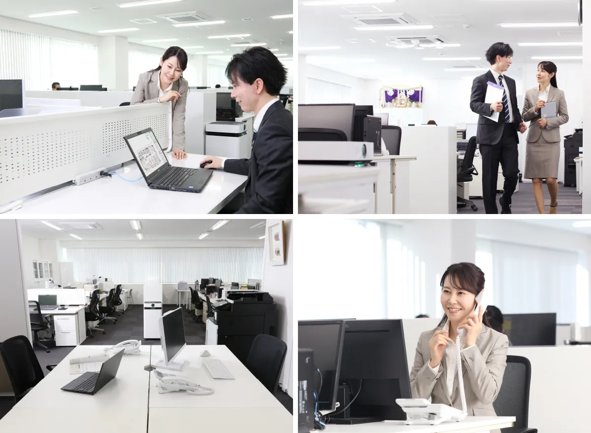 オフィス風景の画像